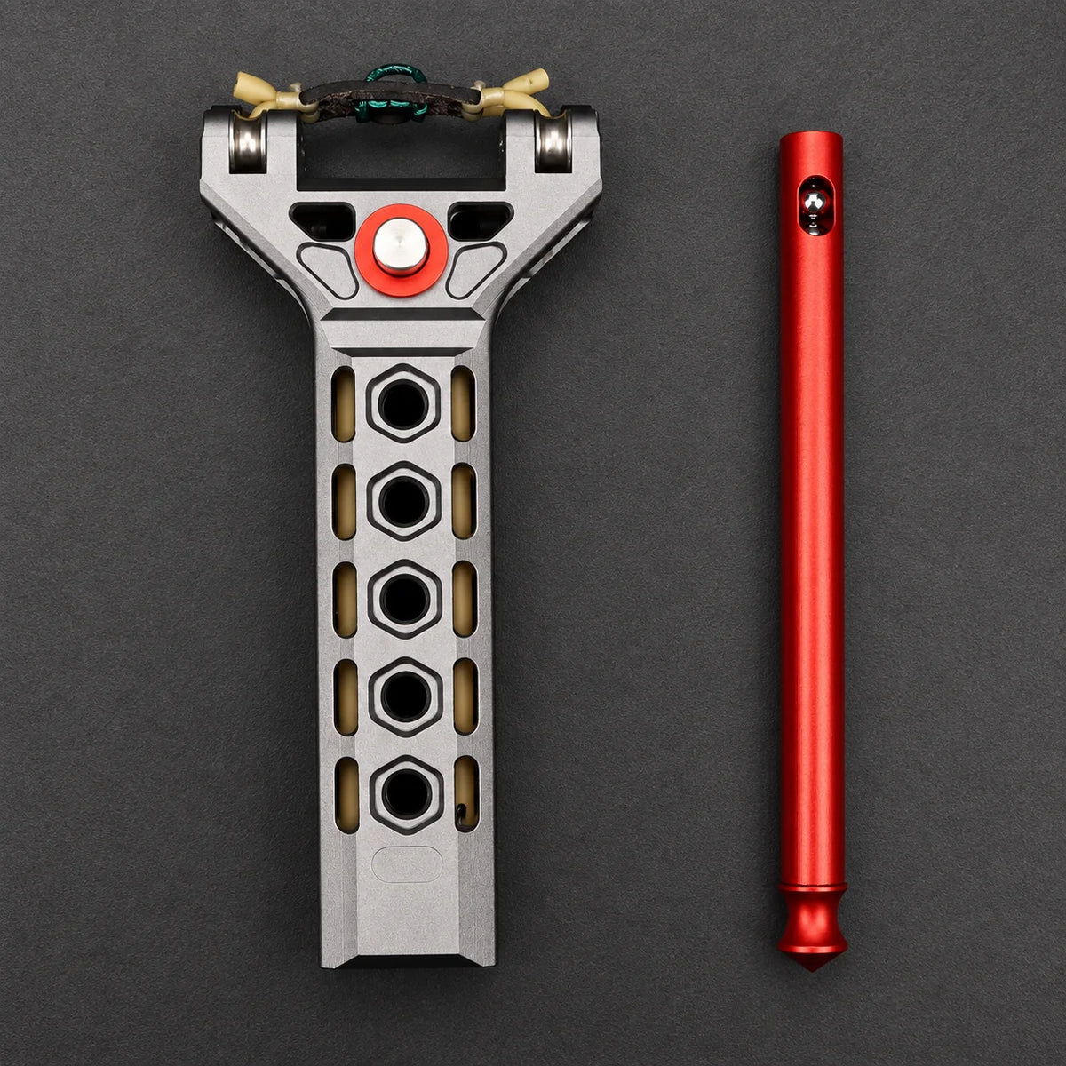 G5 Semi-Auto Skeletonized CNC Aluminum Slingshot