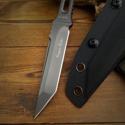 Cressi AUS-10 Fixed Blade Knife – Premium EDC Outdoor Utility Knife