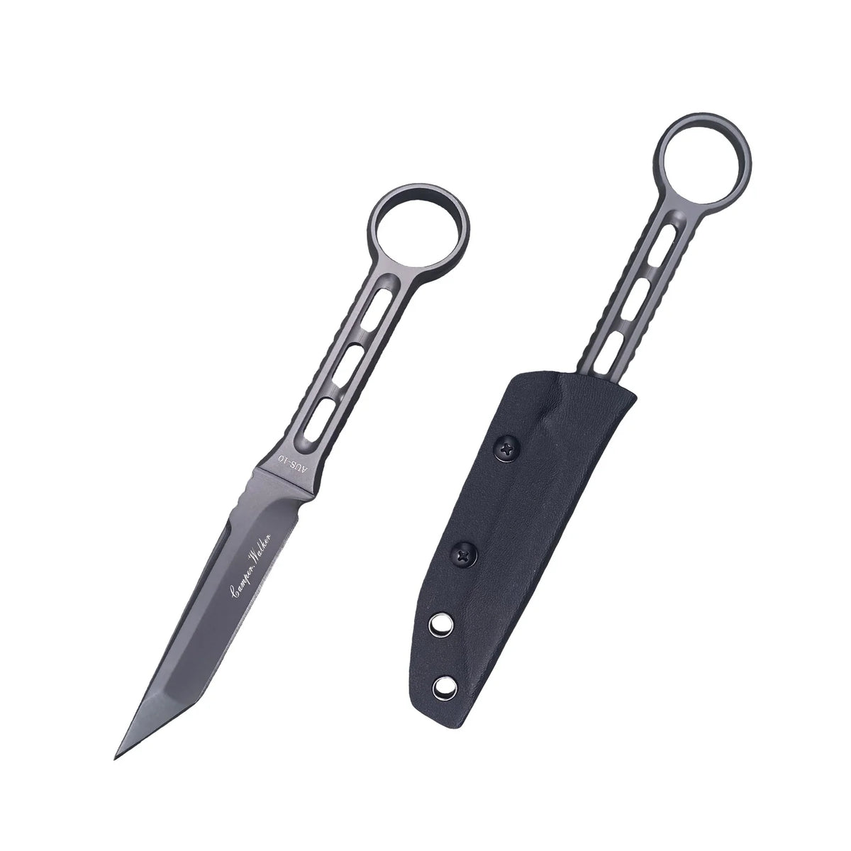 Cressi AUS-10 Fixed Blade Knife – Premium EDC Outdoor Utility Knife