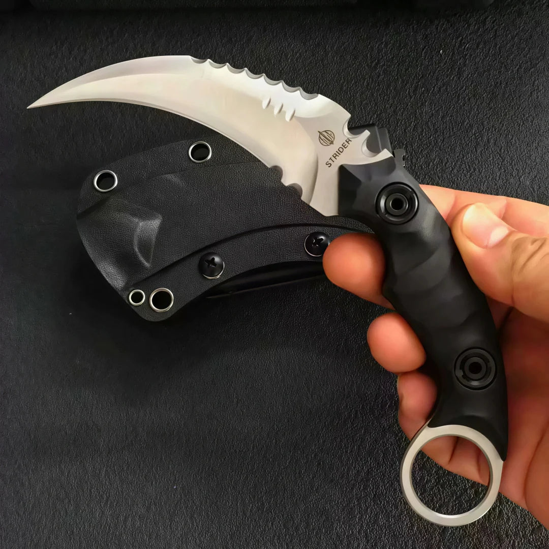 The Strider:Karambit EDC Curved Blade Knife