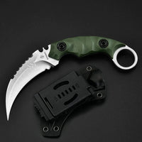 Green Handle+ White Blade